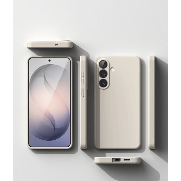 Ringke Mobilskal För Galaxy S26 Plus Magsafe Silikon - Stone Beige