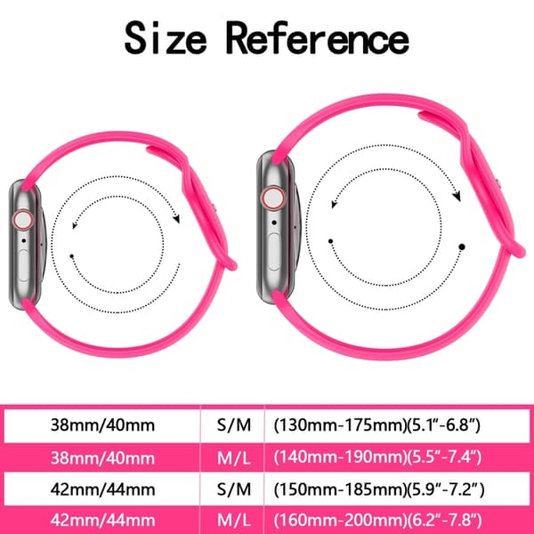 Apple Watch 7 45mm Armband Silikon - Furugrön Grön