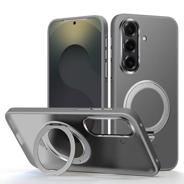 Sulada Mobilskal för Samsung Galaxy S26 Plus Magnetiskt med Kickstand Titan Grå