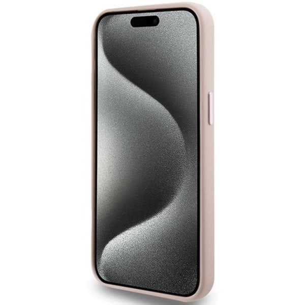 KARL LAGERFELD iPhone 15 Pro Mobilskal Silikon Metal Pin