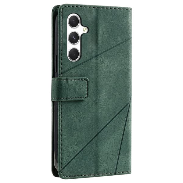 Plånboksfodral för Samsung Galaxy S26 Konstläder - Grön