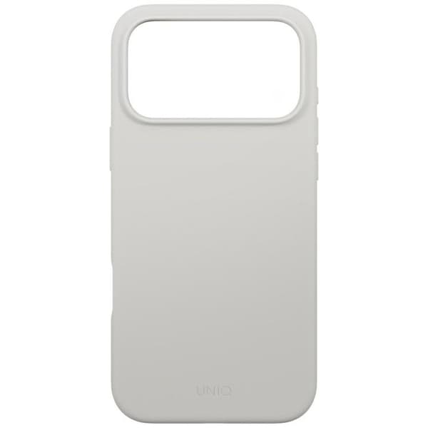 UNIQ Telefontaske til iPhone 17 Pro Max MagSafe Lino - Lysegrå Grå