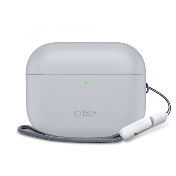 Tech-Protect Apple Airpods Pro 3 Etui Silikone - Crayon Grå Grå