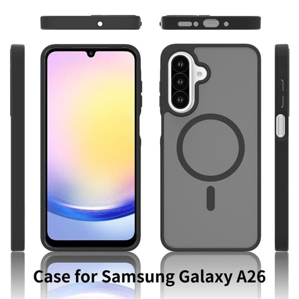 BOOM Telefontaske til Galaxy A26 Magsafe Akryl TPU - Sort