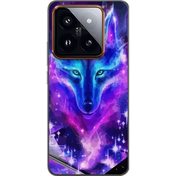 Mobilskal till Xiaomi 14 Pro med Neon Varg