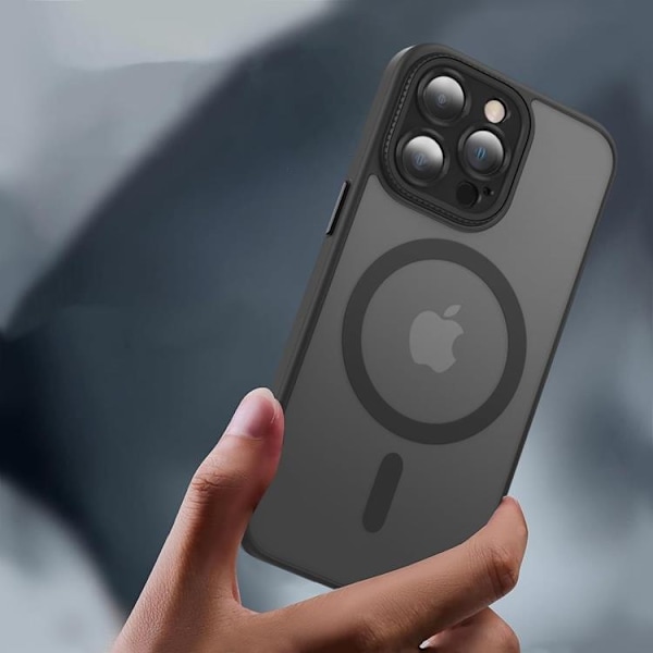 Tech-Protect iPhone 15 Mobilskal Magsafe Magmat Cam+ - Svart