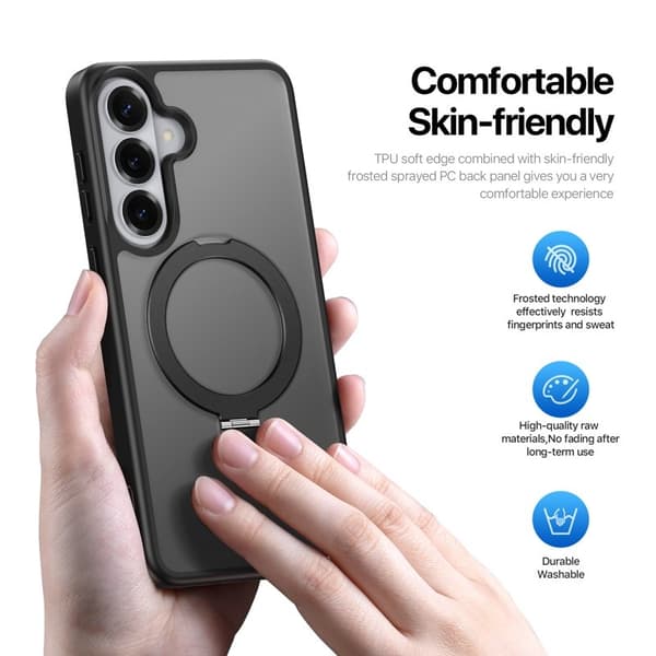 DUX DUCIS Mobilskal till Samsung Galaxy S26+ PC TPU Matt Skydd - Svart