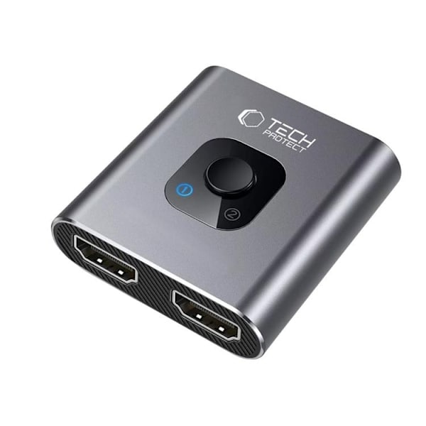 Tech-Protect HB07 2in1 Hub-adapter - Rumgrå Grå