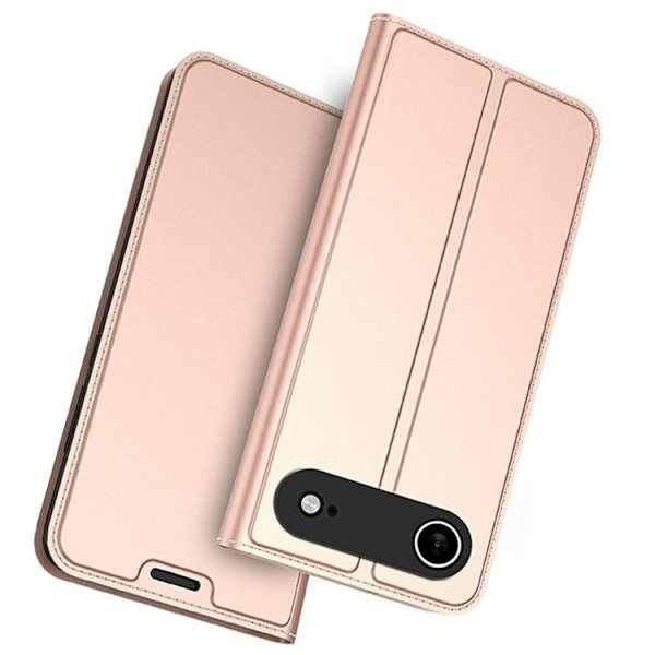 iPhone Air Plånboksfodral med Stå Roséguld