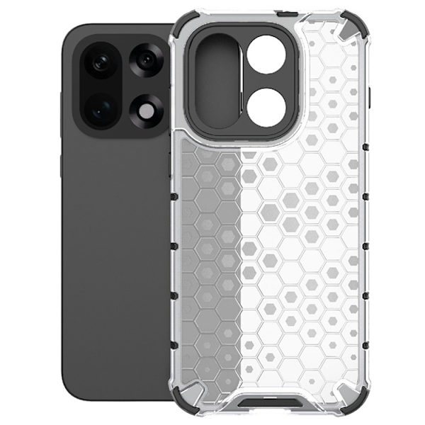 Mobilskal till OnePlus 15 5G Honeycomb Shape - Grå Grå