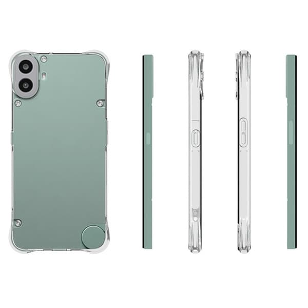Mobilskal till Nothing CMF Phone 1 Non Slip - Transparent Transparent