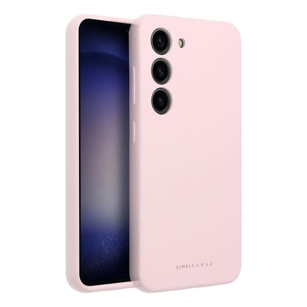 Roar Mobilskal till Galaxy A55 5G Cloud Skin - Rosa Rosa