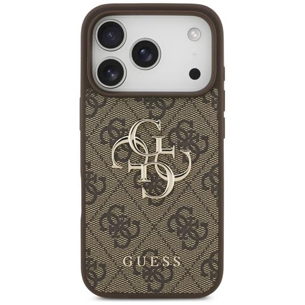 Guess Mobilskal till iPhone 17 Pro 4G Big Logo - Brun Brun
