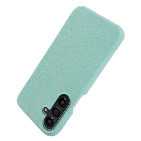 Mobilskal för Samsung Galaxy S26 Plus Magnetiskt Äkta läder + PC - Mintgrön
