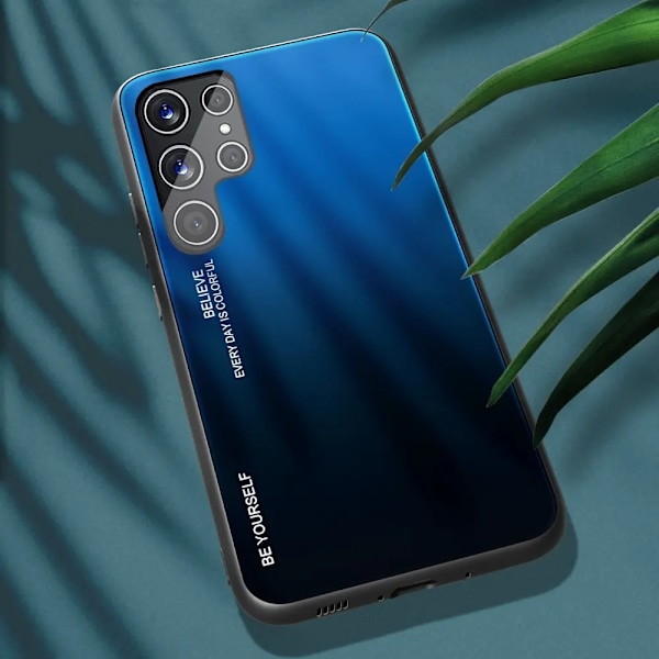 Galaxy S22 Ultra Mobilskal - Blå/Svart
