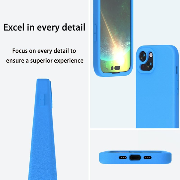 Mobilskal till iPhone 14/13 Shockproof EVA Skydd - Blå Blå