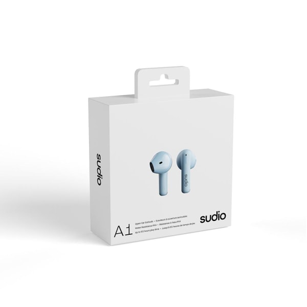 SUDIO Hörlur In-Ear A1 True Wireless - Blå