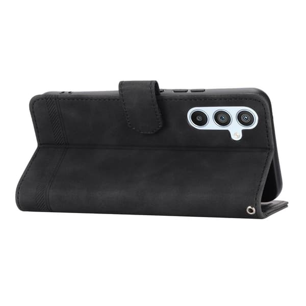 DIERFENG DF-03 Plånboksfodral för Samsung Galaxy A54 5G - Konstläder - Svart