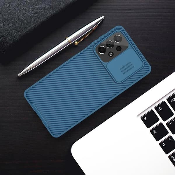 Nillkin Galaxy A73 Skal CamShield Pro Armored - Blå Blå