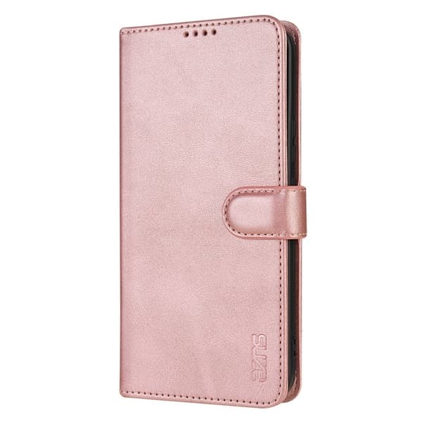 AZNS Xiaomi 17 Pro Max Plånboksfodral Konstläder - Roséguld