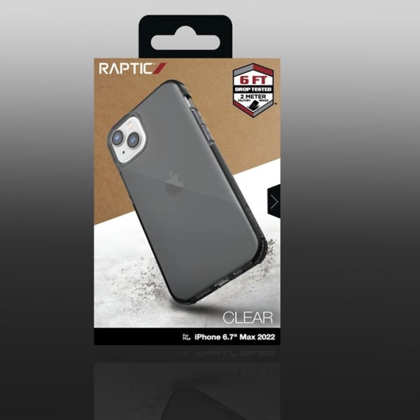 Raptic iPhone 14 Plus etui pansret - Grå