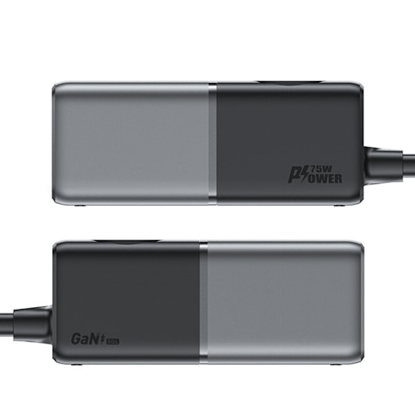 Acefast Bordsladdare 3x USB-C/2x USB-A - Svart Svart