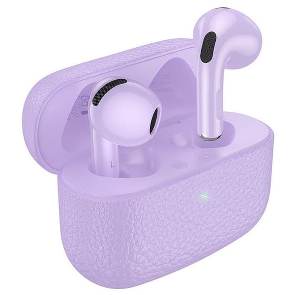 HOCO TWS In-Ear Bluetooth Hörlurar EQ15 - Lila Lila