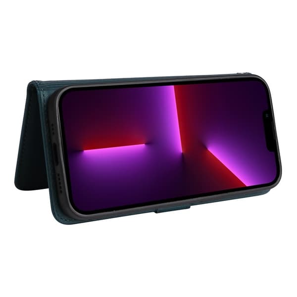 BETOPNICE iPhone 13 Pro Max Plånboksfodral - Detachable Konstläder- Blå