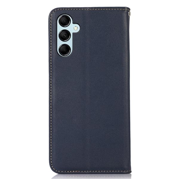 KHAZNEH Samsung Galaxy S26 / S26 Pro Plånboksfodral Äkta Läder - Blå