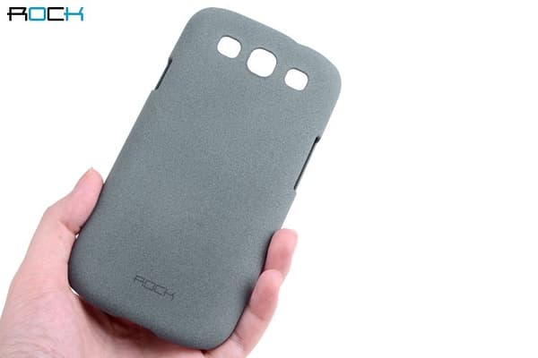 Rock Quicksand Skal till Samsung Galaxy S3 - I9300 (Grå Rosa) Rosa