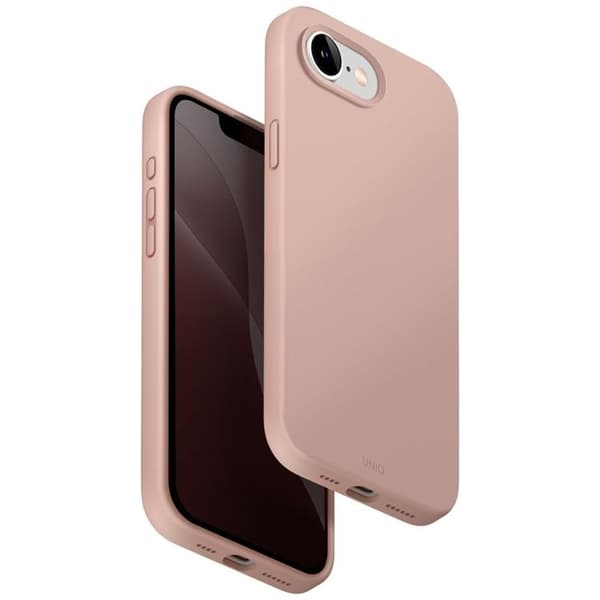 UNIQ Telefontaske til iPhone 16e MagSafe Lino - Lyserød