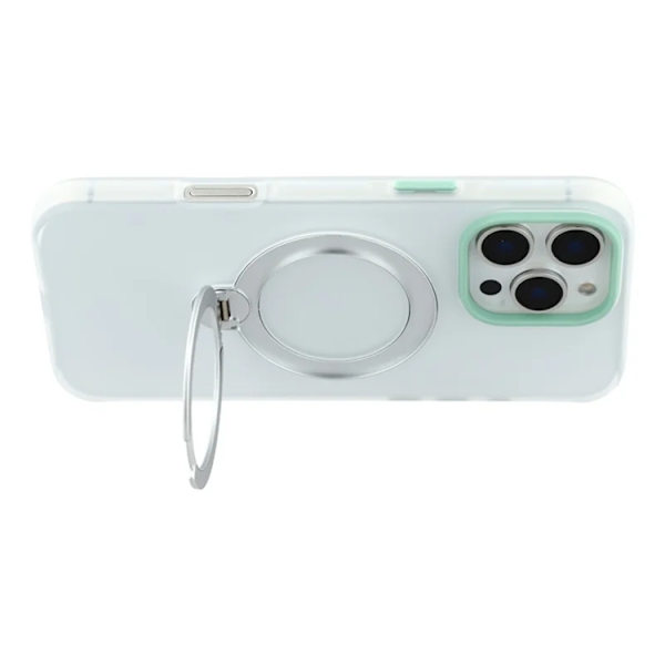 KIGC Mobilskal till iPhone 16 Pro Max Rotating Kickstand - Transparent