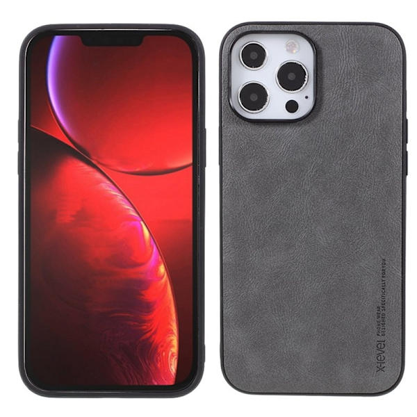 X-LEVEL Bojue-3 Mobilskal till iPhone 14 Pro Shockproof Grå