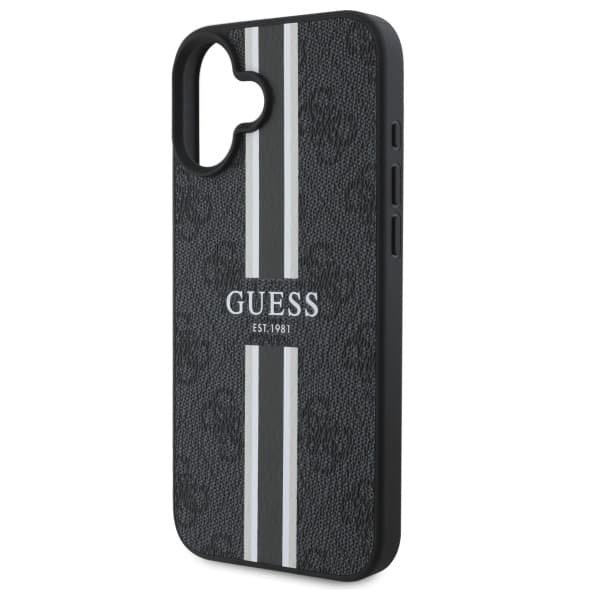Guess Mobilskal till iPhone 16 MagSafe 4G Printed Stripes