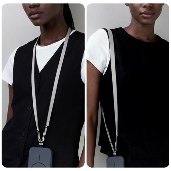 USAMS Mobilrem Lanyard (1.08 - 2.08m) ZB360 - Ljusblå Blå