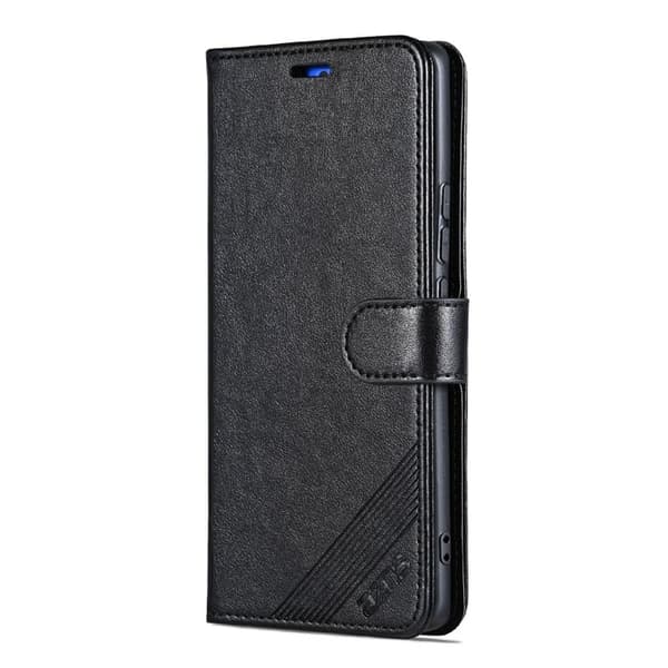AZNS Samsung Galaxy A26 5G Plånboksfodral Anti-Scratch Konstläder - Svart