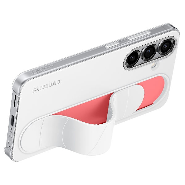 Mobilskal till Samsung Galaxy S25 Plus MagSafe Standing Grip - Vit