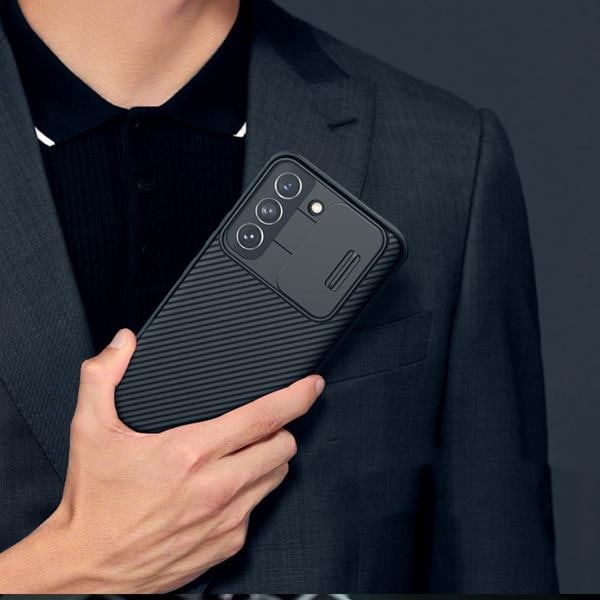 Nillkin Camshield Pro Skal Galaxy S22 Plus - Svart Svart