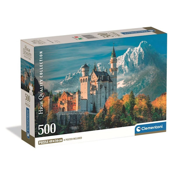 CLEMENTONI Pussel 500 Pcs CB High Quality Collection Neuschwanstein
