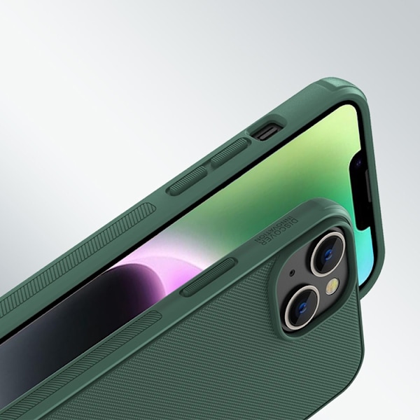 Nillkin iPhone 14 Plus -kuori Super Frosted Shield Pro - Vihreä Grön