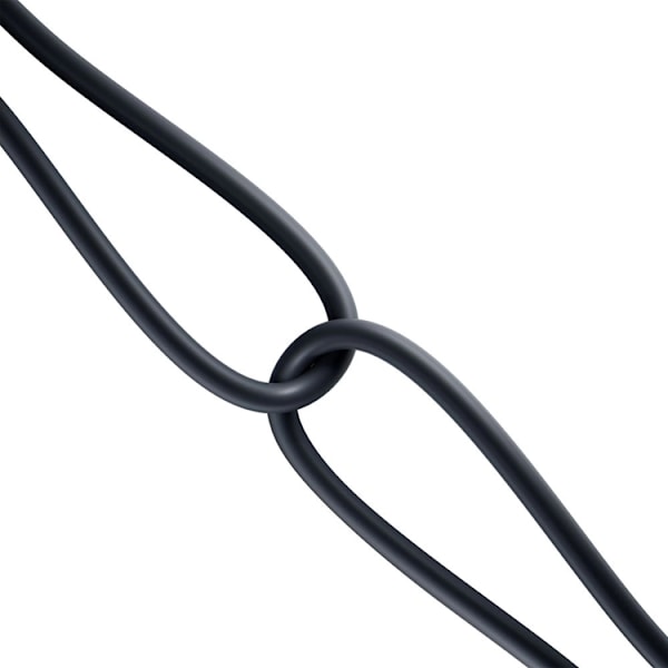 3mk 3i1 USB-A til USB-C Lightning microUSB-kabel 1,5 m Black
