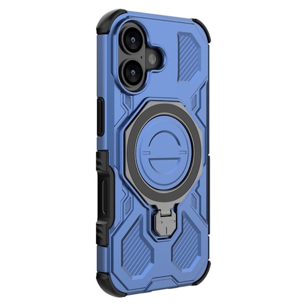 Mobilskal till iPhone 17 Rotating Kickstand - Mörkblå Blå