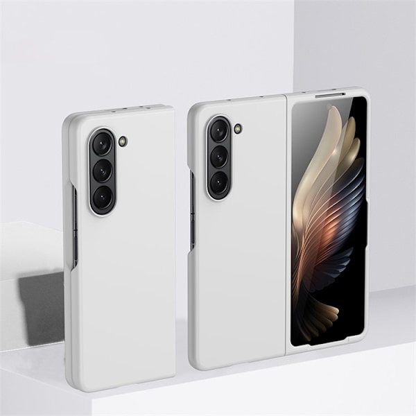 Galaxy Z Fold 5 Mobilskal Anti-Scratch - Vit