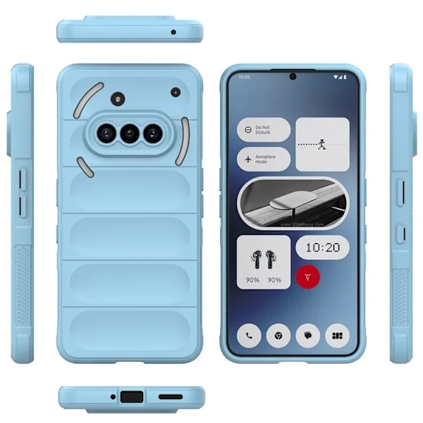 Mobilskal till Nothing Phone (3a) MagSafe Rugged TPU - Blå Blå