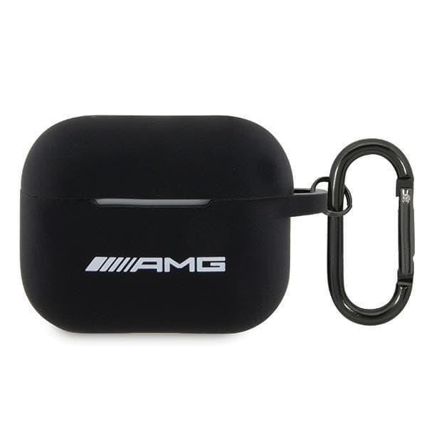 AMG Airpods Pro 2 Etui Silikone Hvid Logo - Sort