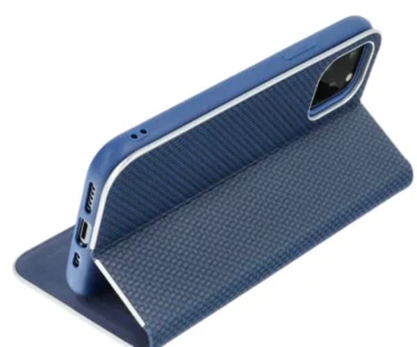Galaxy S24 Ultra Plånboksfodral Luna Carbon - Blå Blå