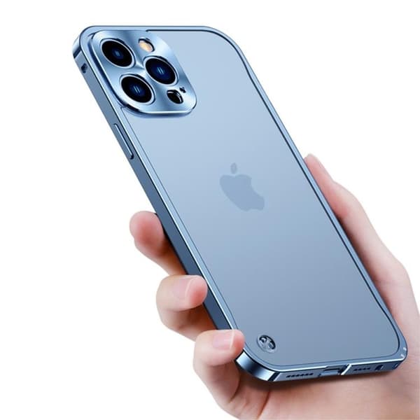 iPhone 14 Pro Max Skal Metall Slim - Lila Lila