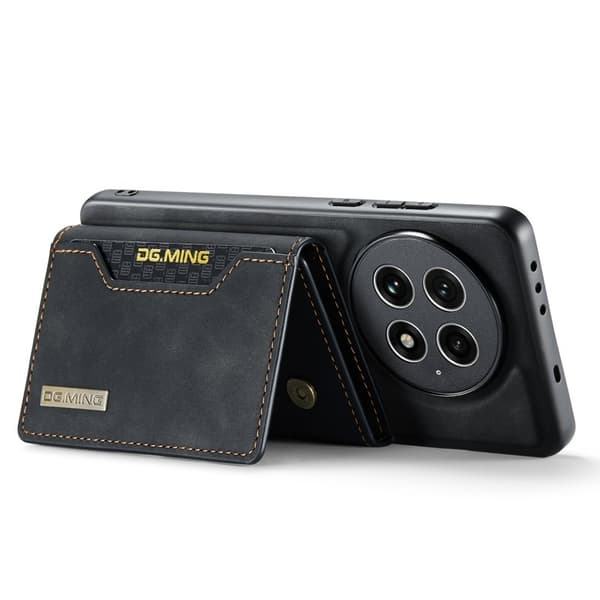 DG.MING M2 Series Mobilskal till OnePlus 13 PU PC TPU - Svart