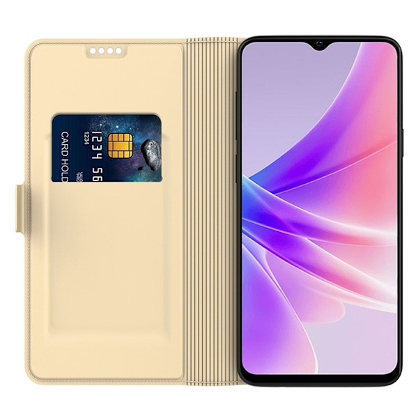 iPhone 17 Pro Plånboksfodral Shockproof - Guld Guld