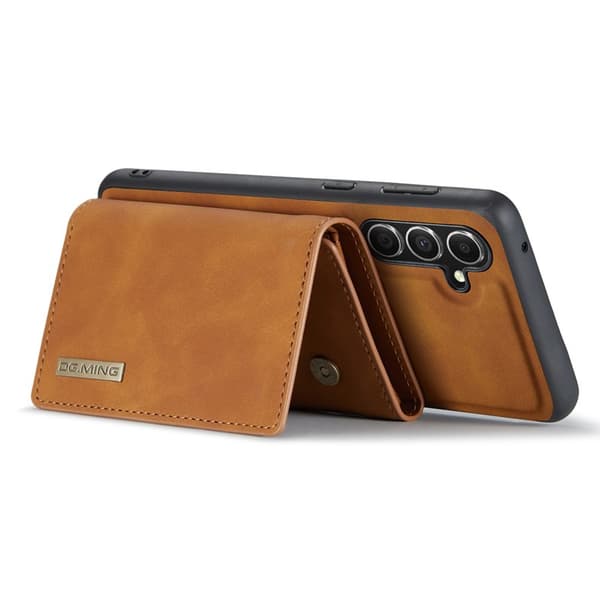 DG.Ming Plånboksfodral för Samsung Galaxy S26 Plus Magnetiskt PU + TPU - Brun